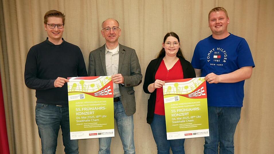 Sie freuen sich auf das Fr&uuml;hjahrskonzert am Sonntag, 4. Mai, in der Stadthalle.