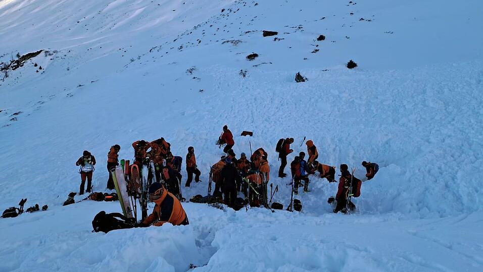 Rettungskr&auml;fte waren am Finsterkopf im Einsatz.