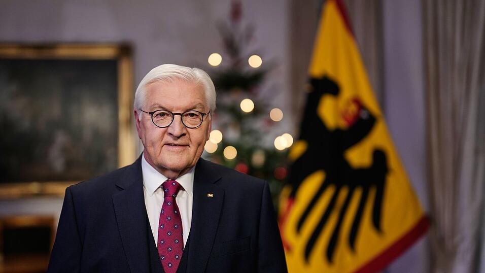 &laquo;Wir brauchen Mut, um immer wieder neu anzufangen&raquo;, sagte Bundespr&auml;sident Frank-Walter Steinmeier in seiner vorab ver&ouml;ffentlichten Weihnachtsansprache.