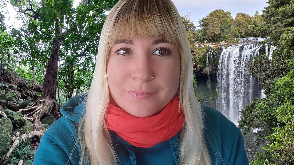 Auch wenn sie eine Lungenentzündung und ein blaues Knie ausbremsen: Kati Auerswald genießt die unberührte Natur Neuseelands.
