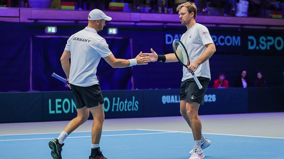 Kevin Krawietz (r) und Tim Pütz erreichten das Finale bei den US Open. (Archivbild) Kevin Krawietz (r) und Tim Pütz erreichten das Finale bei den US Open. (Archivbild)