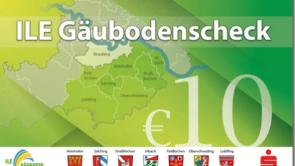 Der ILE-Gäubodenscheck ist aus Holz hergestellt - auch wenn er nicht so wirkt.