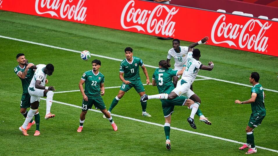 Abdoulaye Seck erzielte die fr&uuml;he F&uuml;hrung f&uuml;r Senegal.