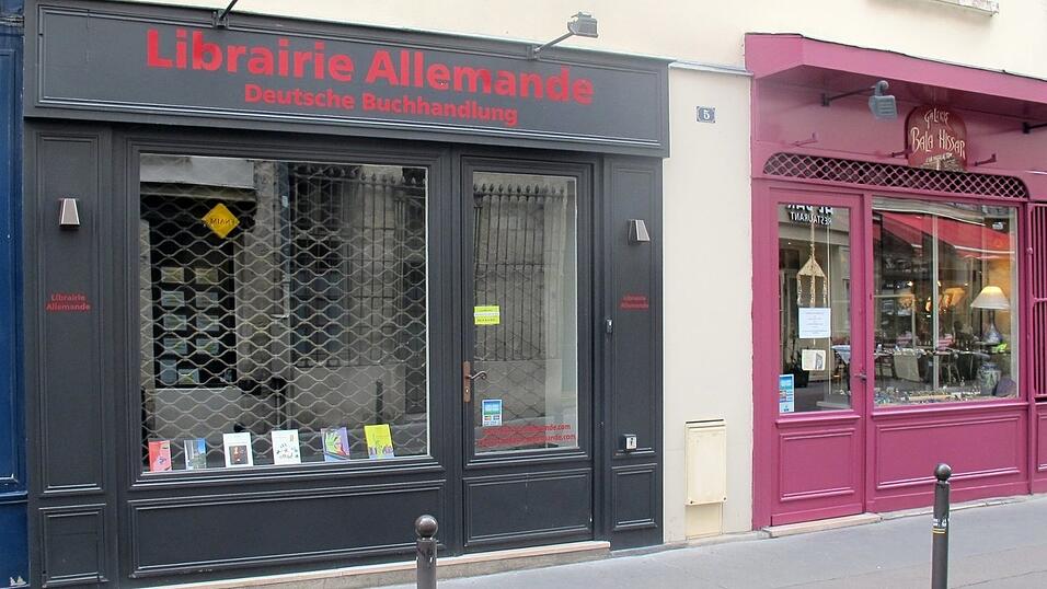 Die frühere 'Libraire Allemande' am ersten Standort im Quartier Latin. Die frühere 'Libraire Allemande' am ersten Standort im Quartier Latin.