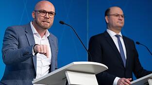 Fabian Mehring (links) und Albert F&uuml;racker: Streit beigelegt. Oder nicht? (Archivbild)