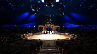 Der Circus Krone feierte am ersten Weihnachtstag die Premiere seines Winterprogramms, das in diesem Jahr unter dem Motto &laquo;Ich. Du. Wir. Krone&raquo; steht. (Archivbild)