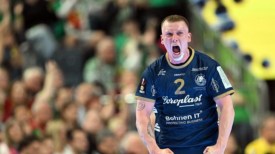 Einer der besten Spieler beim Bergischen HC: Noah Beyer. Einer der besten Spieler beim Bergischen HC: Noah Beyer.