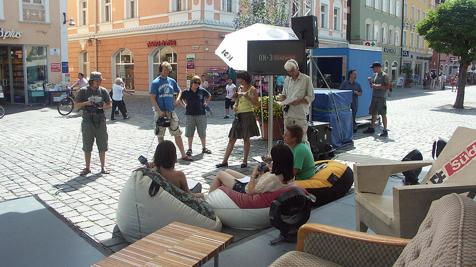 Blick hinter die Kulissen bei on3-südwild. (Foto: Meike Weinzierl) Blick hinter die Kulissen bei on3-südwild. (Foto: Meike Weinzierl)