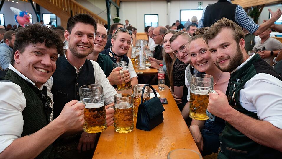 Die Partybilder vom Mittwoch, 12. August, aus dem Festzelt Nothaft.&nbsp;