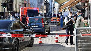 Der Einsatzort ist abgesperrt.