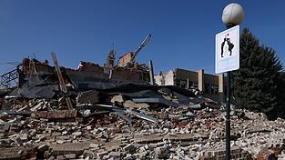 Die Stadt Huljajpole im Gebiet Saporischschja wird bereits seit langem vom Süden von russischen Truppen bedroht und nun rücken diese auch von Osten her näher an die Stadt heran. (Archivbild)