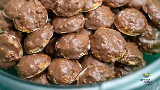 Ganz besondere Lebkuchen sind die Erdäpfel Lebkuchen mit Pomeranzen.
