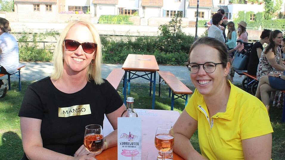 Idealer Auftakt für das Sommerfest auf der Mühleninsel in Landshut.