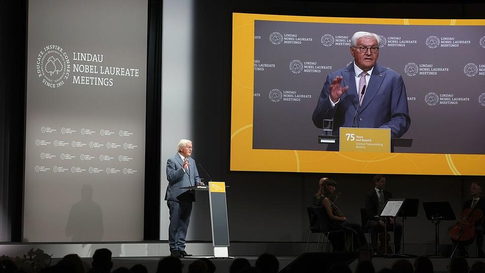Seit 75 Jahren wird Lindau am Bodensee w&auml;hrend der Nobelpreistr&auml;gertagung zum Treffpunkt herausragender Wissenschaftler aus der ganzen Welt. Frank-Walter Steinmeier spricht zur Er&ouml;ffnung.