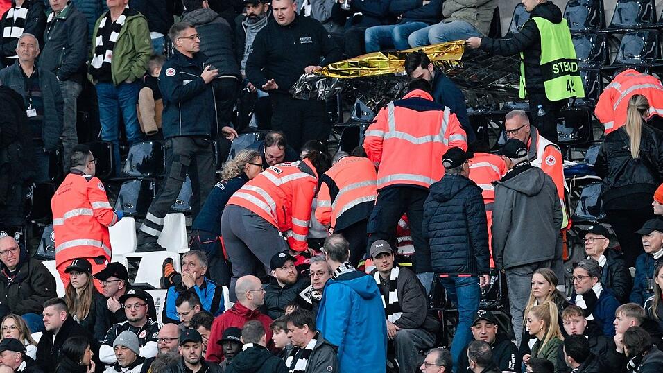 Nach dem medizinischen Notfall beim Spiel zwischen Eintracht Frankfurt und dem 1. FC K&ouml;ln ist der betroffene Zuschauer gestorben.