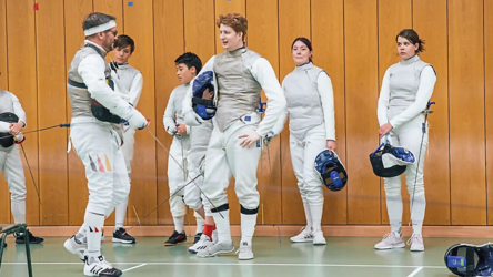 Die olympischen Fechter der Turngemeinde Landshut trainieren zwei Mal die Woche.