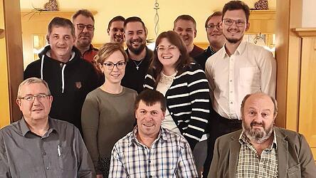 Die Kandidaten der Liste der UWGG f&uuml;r die Kommunalwahl in Grafenwiesen im M&auml;rz 2026.