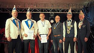 Orden und Ehrenspangen wurden vergeben.