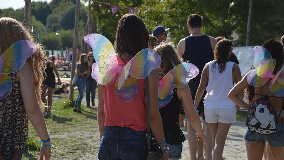 Gutes Wetter sorgte auch für gute Stimmung bei den Gästen bei Utopia Island.