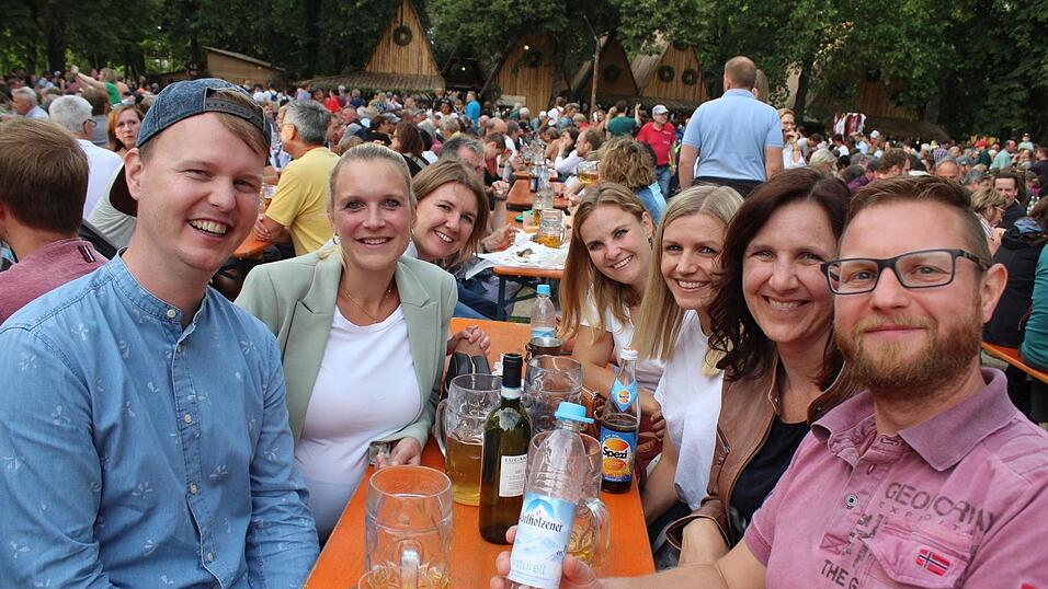 Der Zehrplatz war am Freitag, 21. Juli, gut besucht.