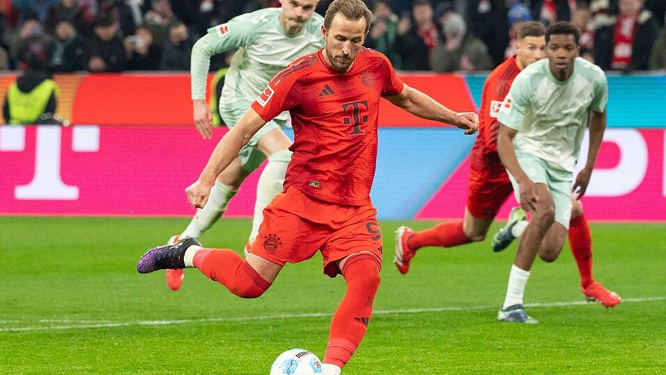 Harry Kane bei seinem 29. Elfmeter-Tor nacheinander.