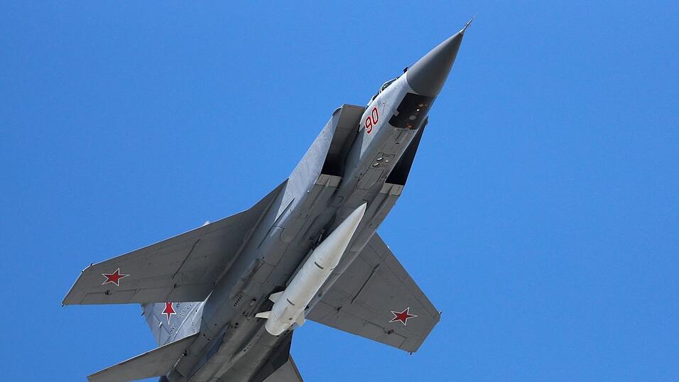 Russische Kampfjets vom Typ MiG-31 haben nach estnischen Angaben den Luftraum des Landes verletzt. Moskau bestreitet das. (Archivbild)