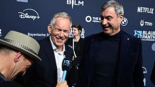 Kerner und Söder kamen gemeinsam zur Preisverleihung. Kerner und Söder kamen gemeinsam zur Preisverleihung.