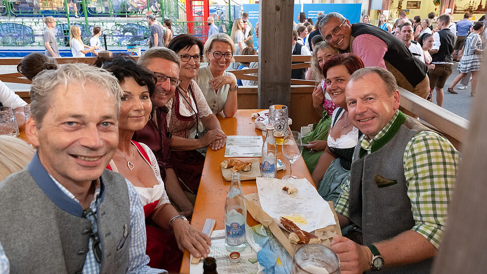 Die Partybilder vom Montag, 14. August 2023, aus dem Festzelt Weckmann.