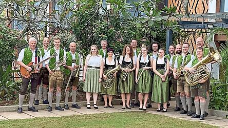 Die diesjährigen Musiker der Indienreise.