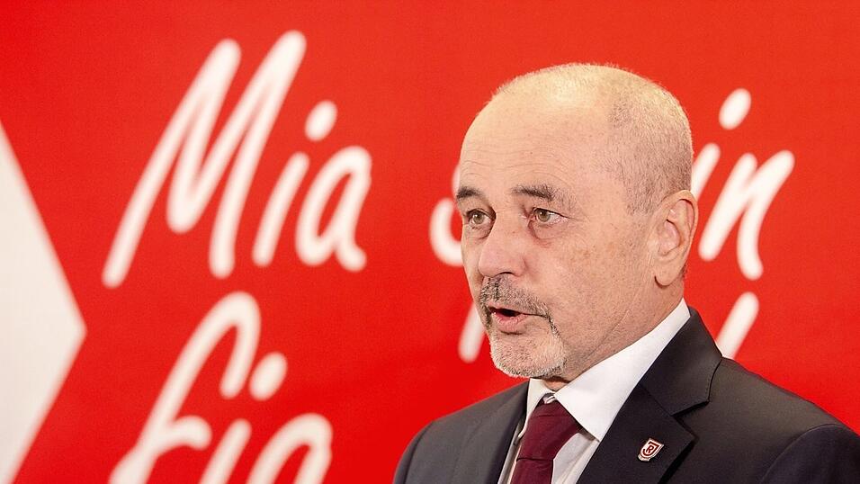 Jahn-Pr&auml;sident Hans Rothammer