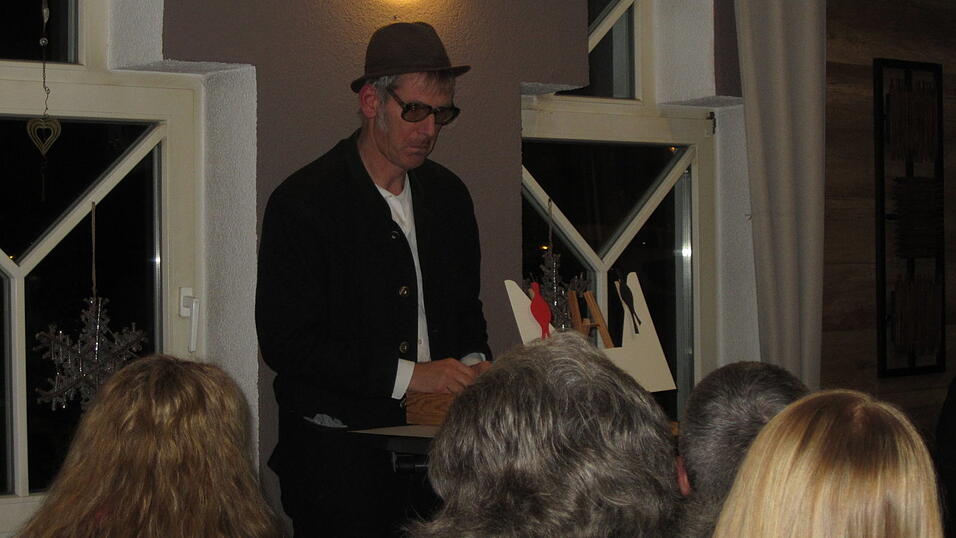 'Hopfenphilosophie' von M. X. Huberbauer alias Franz Bauer. Der Spa&szlig; kam nicht zu kurz.