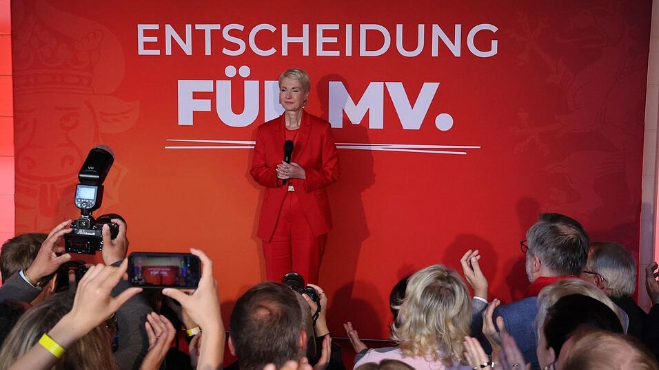 Schwesig hat trotz Aufholjagd wohl knapp nicht gewonnen. Schwesig hat trotz Aufholjagd wohl knapp nicht gewonnen.