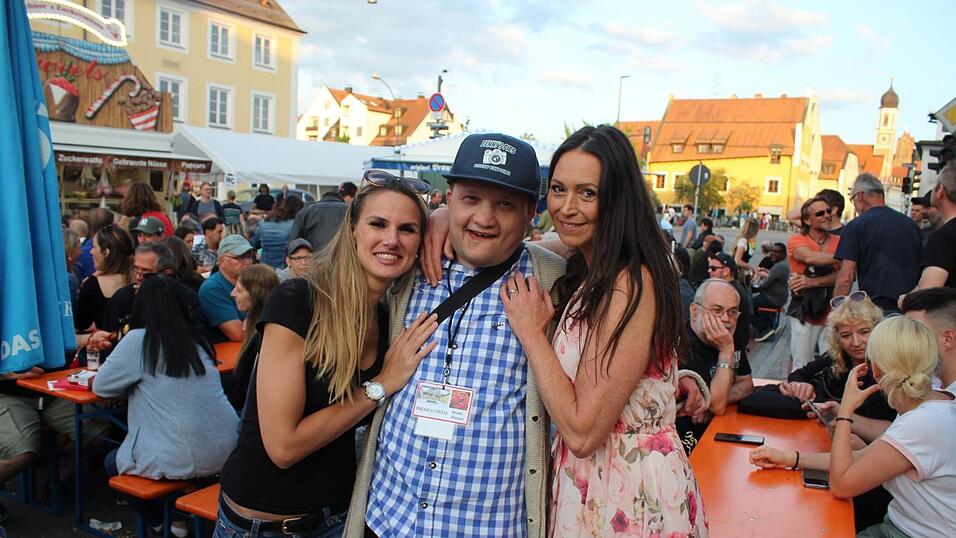 Das Bismarckplatzfest in Landshut war auch am Samstag gut besucht.