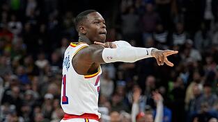 Dennis Schröder erzielte beim knappen Sieg der Golden State Warriors bei den Minnesota Timberwolves zwölf Punkte.