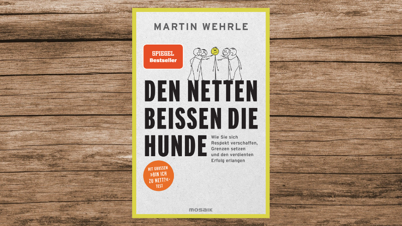 'Den Netten beißen die Hunde' von Martin Wehrle, 320 Seiten, erschienen im Mosaik-Verlag. 'Den Netten beißen die Hunde' von Martin Wehrle, 320 Seiten, erschienen im Mosaik-Verlag.
