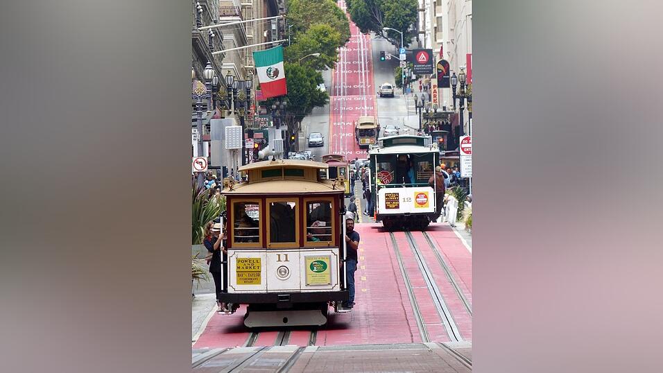 Seit über 150 Jahren fahren Cable Cars durch San Francisco. (Archivbild) Seit über 150 Jahren fahren Cable Cars durch San Francisco. (Archivbild)
