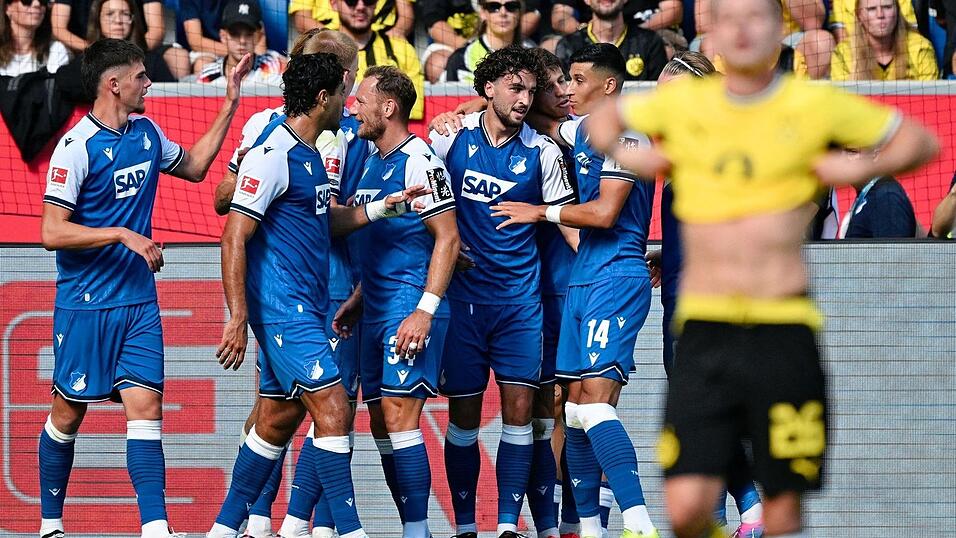 Hoffenheim jubelt, BVB-Profi Ryerson ist frustriert.