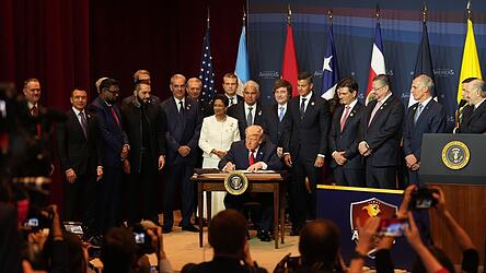 Die USA und mehrere lateinamerikanische Staaten haben Kolumbiens Beh&ouml;rden zur Einhaltung der Verfassung und zu einem geordneten Machtwechsel aufgerufen. (Archivbild)