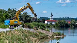 Bei Straubing wurde der Donauausbau bereits gestartet. (Archivbild) Bei Straubing wurde der Donauausbau bereits gestartet. (Archivbild)
