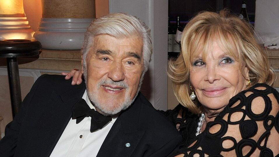 Mario Adorf mit seiner Ehefrau Monique. (Archivbild)