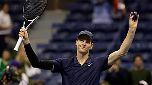 Jannik Sinner stürmte ins Halbfinale der US Open.