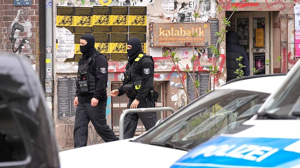 In mehreren St&auml;dten war die Polizei im Einsatz.