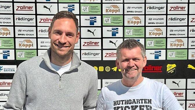 Markus Ziereis (l.) unterschreibt bei den Schwarzgelben einen Vertrag bis Juni 2027.