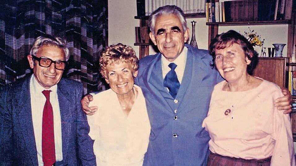 Ihnen war Regensburg die geliebte Heimat. Dann begann der NS-Terror. Später lebten Ernst Holzinger, Rosel Steiner, Uri Neuburger und Ruth Nizav (von links nach rechts) in Israel ein neues Leben.
