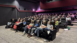 In zwei Kinosälen wurden die Filme gezeigt.
