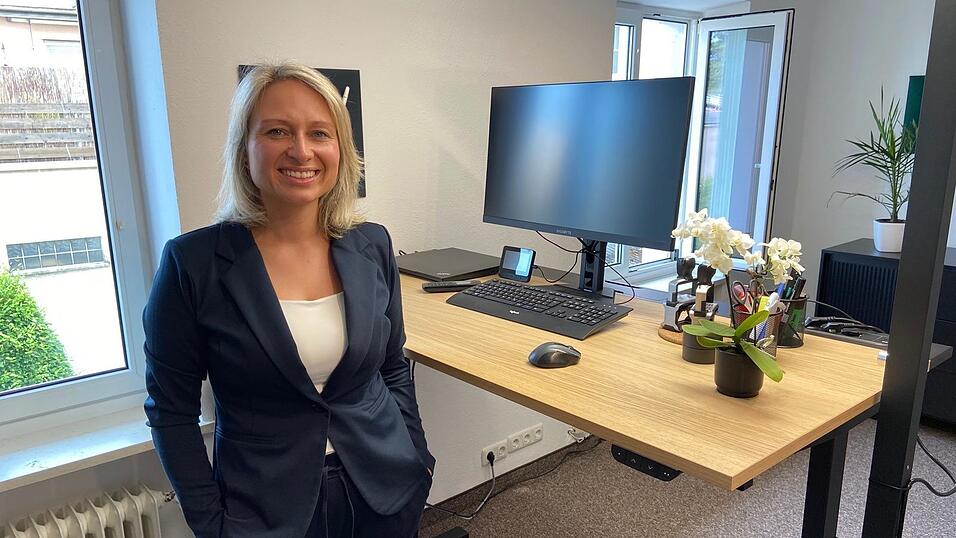 Rechtsanw&auml;ltin Barbara Bauer wagt in Bad K&ouml;tzting den Schritt in die Selbstst&auml;ndigkeit.