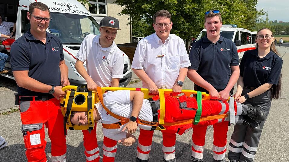 Das Rote Kreuz hatte zum Tag der offenen T&uuml;r eingeladen.