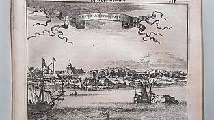 Holzbauten und kreuzende Schiffe: Einer der ersten Eindr&uuml;cke dessen, was heute New York ist.