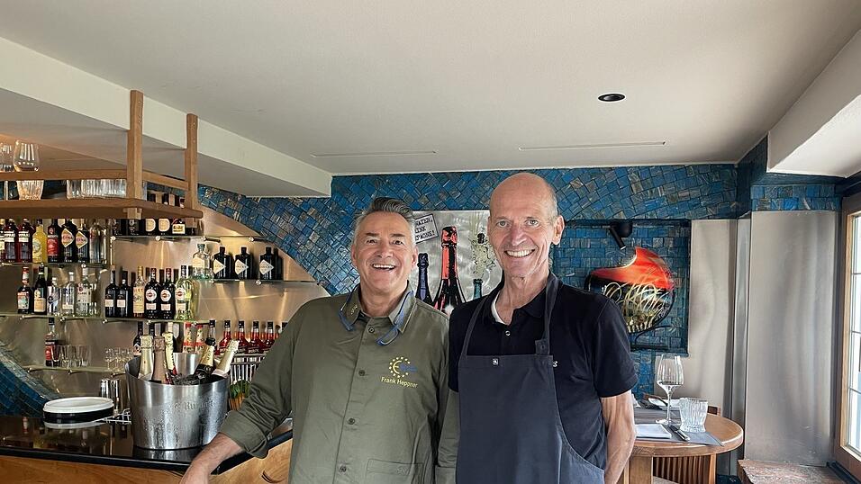 Frank Heppner (l.) und Dieter Maiwert im Au Lac 51