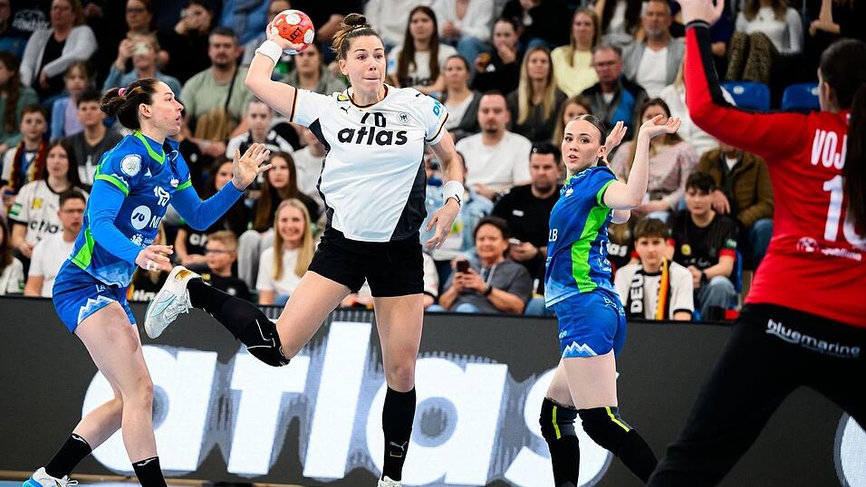 Absolvierte ihr 150. L&auml;nderspiel f&uuml;r Deutschland: Emily Vogel.